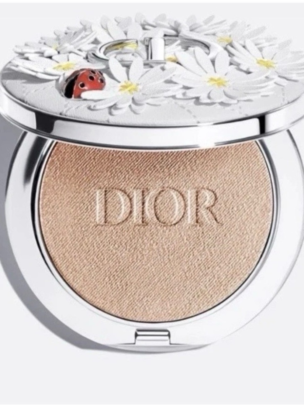 Brand new - Dior Forever Glow Luminizer Highlighter Daisy Ladybug Compact - Picture 3 of 11